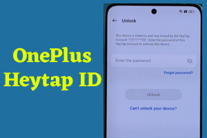 OnePlus Heytap ID Lock Remove