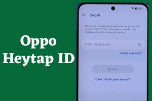Oppo Heytap ID Lock Remove